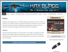 Tablet Screenshot of maxblagg.net
